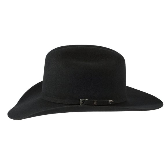 Roper Cowboy Hat - 100% Wool Felt - Picture 3 of 11